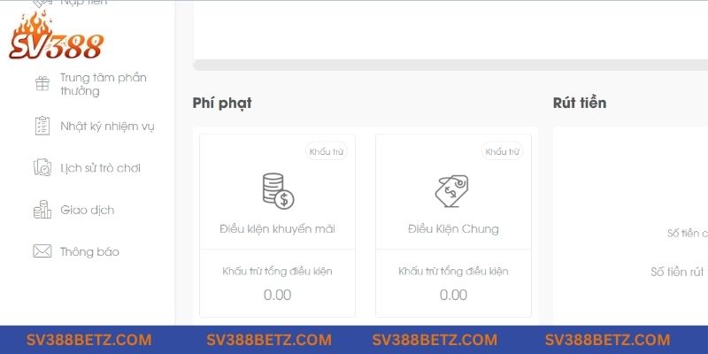 Cách rút tiền SV388 đơn giản dành cho tân binh lần đầu tiên